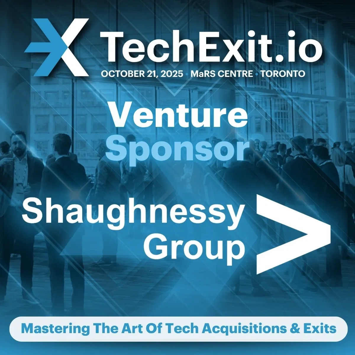 ksigerist's tweet image. Proud to speak at #TechExit 2025 in Toronto!
🗓️ Oct 21 | 📍 MaRS Centre
A must-attend for founders & execs planning a smart exit.
🎟️ Use code SHAUGHNESSY20 for 20% off!
🔗 techexit.io
#TechConference #StartupGrowth #TechExit2025 #TorontoTech #ShaughnessyGroup