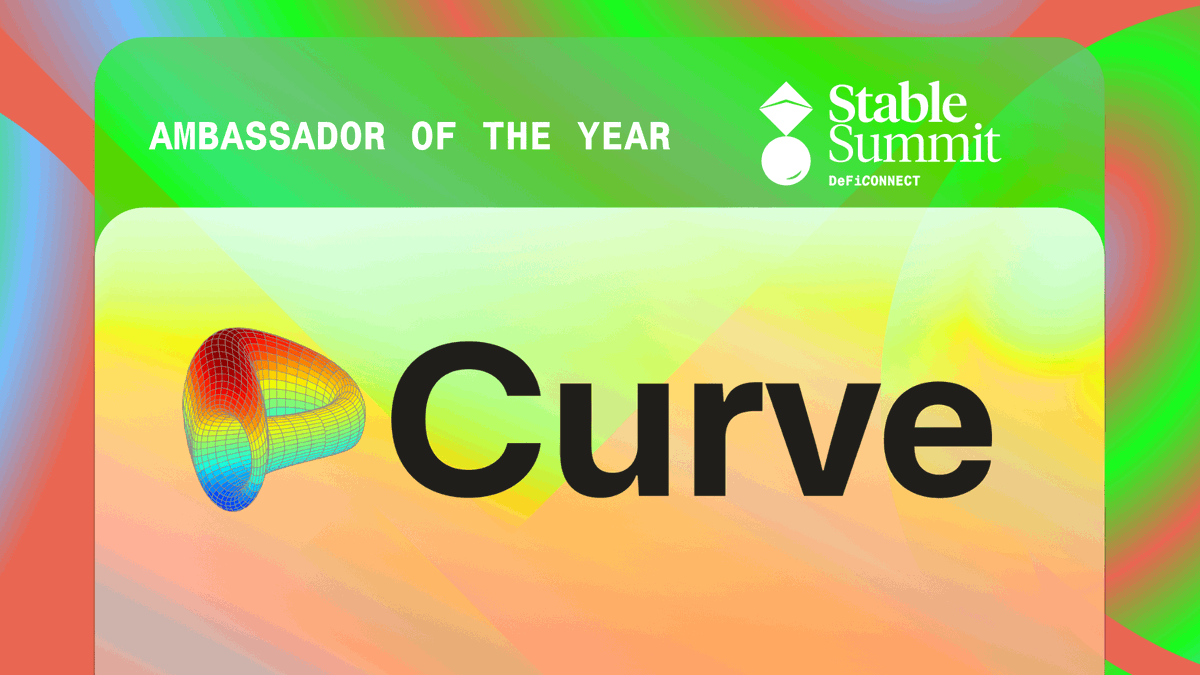 All routes lead to Curve 🦙

As Ambassador of the Year, <a href="/CurveFinance/">Curve Finance</a> anchors <a href="/stable_summit/">Stable Summit 🦫</a>. Their deep liquidity, protocol-level trust, and governance-native design make them essential infrastructure.

Join us in Buenos Aires to meet the Curve team and see how they power yield,