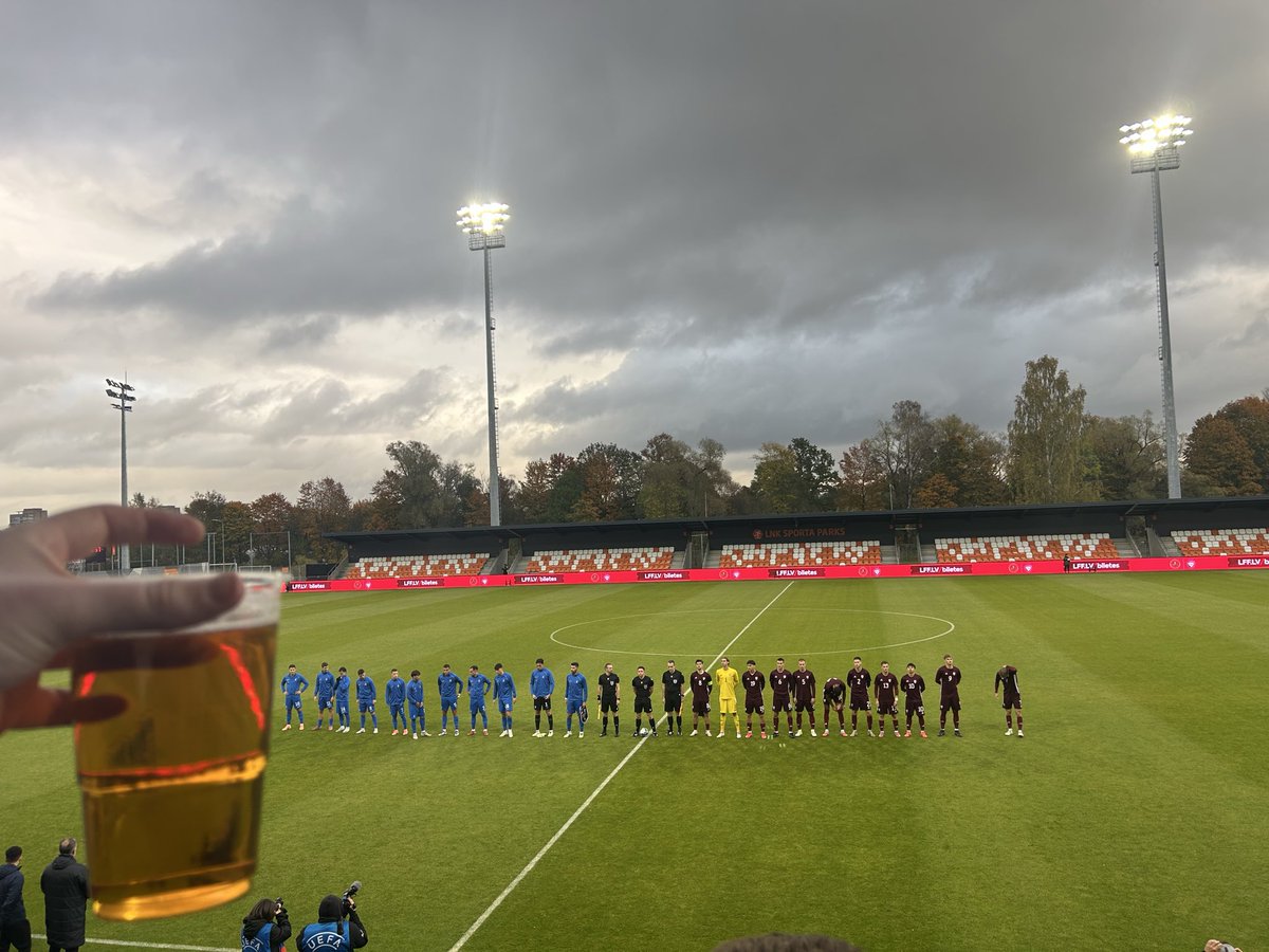 Cider and Latvia u21 v Greece u21