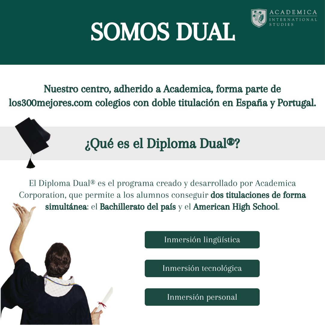 🎓¡Bienvenidos al Diploma Dual! Ayer, 13 de octubre, nuestros nuevos alumnos comenzaron el curso. Esta semana tendrán su primera toma de contacto: la Welcome Meeting con su profesora. 📅 La asistencia es OBLIGATORIA. ¡No faltéis! 👩‍🏫👨‍🏫 #DiplomaDual