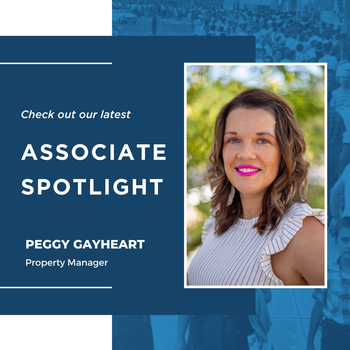 Meet Peggy Gayheart, Property Manager at CASTO! Since 2019, Peggy has combined her expertise in property management with a passion for design to create thriving communities. Her positivity, creativity, and dedication make her invaluable to our team.

🔗 castoinfo.com/blog/associate…