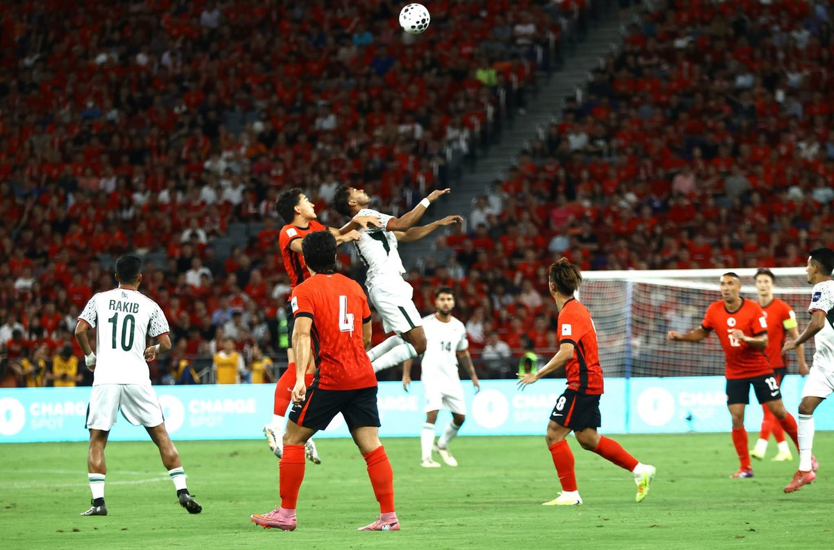 FULL TIME:

Hong Kong 1-1 BANGLADESH

Bangladesh fight hard and get a point back after a late Rakib Hossain goal!

That’s the end of this international break. A big thank you to everyone!