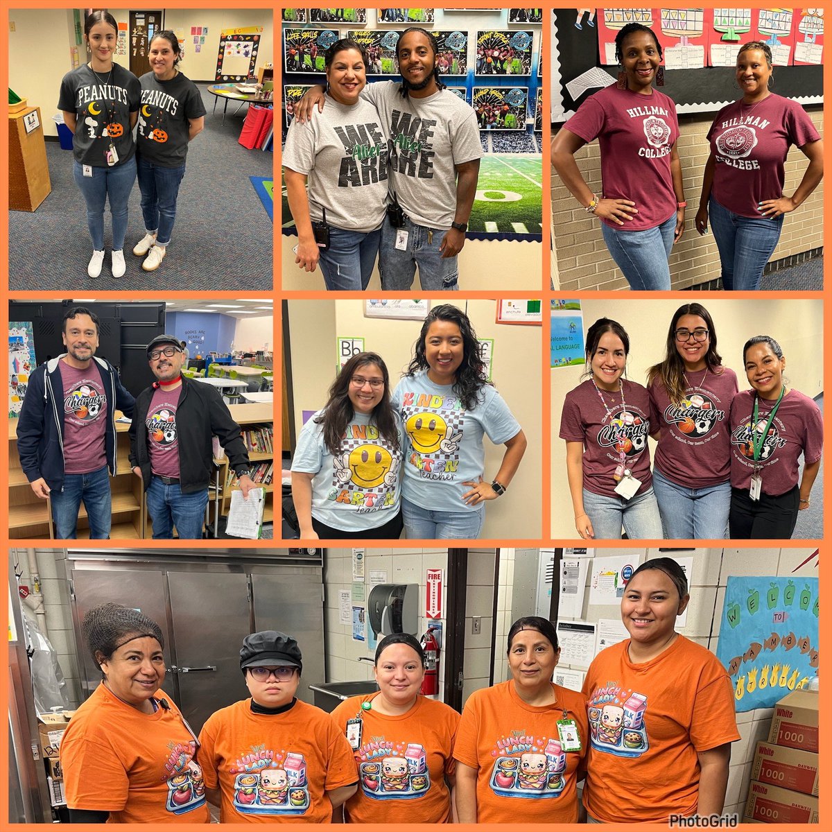 We are "Twinning" today at Chambers Elementary! 💙💛#OneTeamOneGoal <a href="/zysolis/">Zansia Solis</a> <a href="/MontgomeryErik/">Jason Montgomery</a>