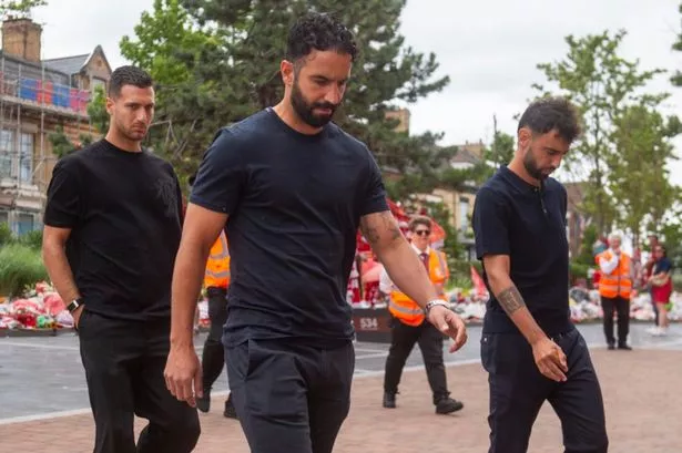 UtdXclusive's tweet image. 🚨🗣️ @ChrisWheelerDM on whether Amorim has favourites:

&quot;He&apos;s from Portugal, and I think his two favourites are Bruno and Dalot.&quot;

[@UnitedStandMUFC]