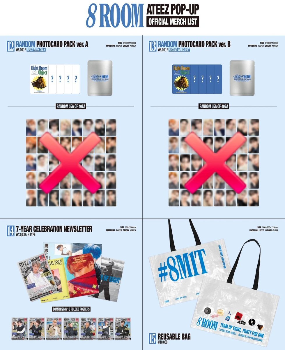 gonabigo's tweet photo. 💙 ATEEZ 8ROOM POP-UP GO 💙

🌷 5,50 - 44€
🌷 Deadline October 17th

FINLAND🇫🇮 / EUROPE

#ATEEZ #에이티즈 #ATEEZ_8ROOM

📎 https://t.co/XQuwRPcXO3 https://t.co/Dst2YjszQn