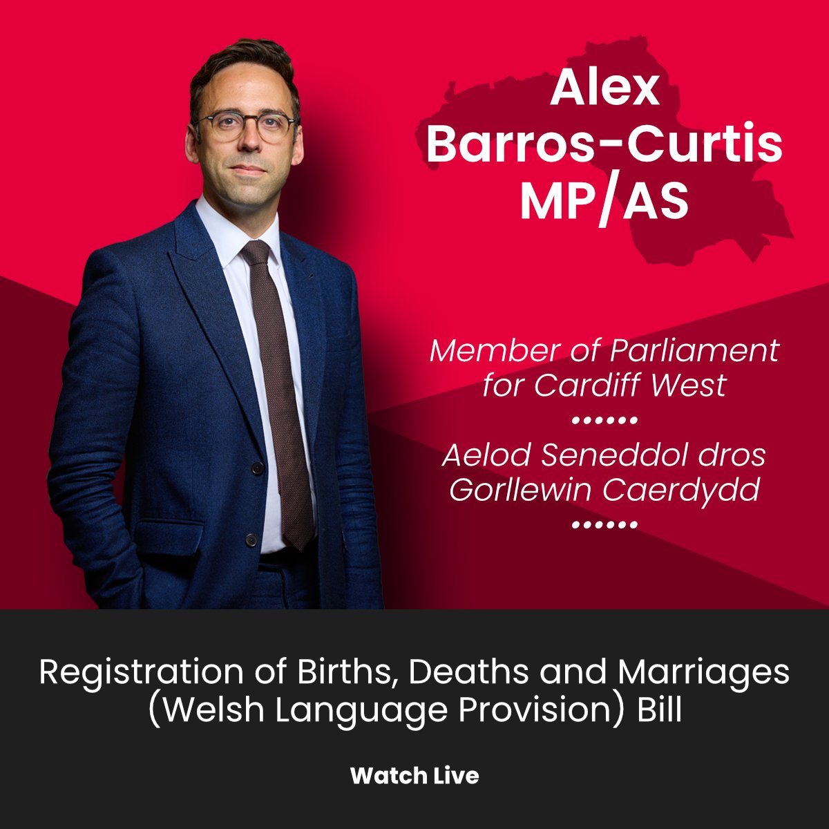 Today, I present my Bill to the Commons which aims to give people living in Wales the right to receive their Birth, Marriage or Death certificates in Welsh, English or both. It will also give Welsh people in England the same right.

Watch live from 16:28pm parliamentlive.tv/Event/Index/a5…