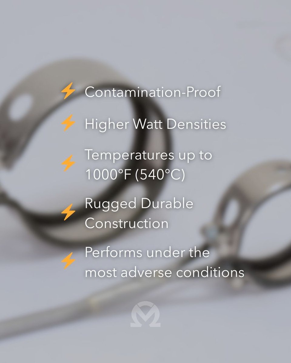 Tempco’s Tubular Band Heaters deliver even heat distribution, rugged construction, and serviceability that keeps your operations running strong. Exactly what you want in an industrial heater. 💡

Explore more bit.ly/4ngG9uU 

#Tempco #BandHeater #CustomManufacturer
