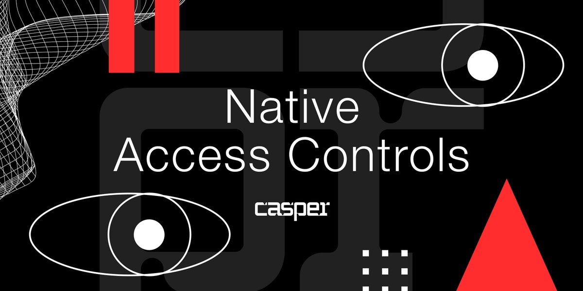 In the real world, interns can’t sign million-dollar contracts and managers can’t peek at everyone’s medical records  👀

Why should blockchain be any different?

Casper’s native access control brings real-world permission rules on-chain.

👉 casper.network/news/native-ac…
