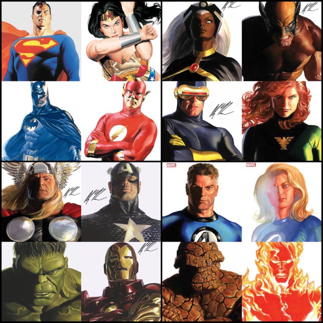 Alex Ross (@thealexrossart) on Twitter photo 