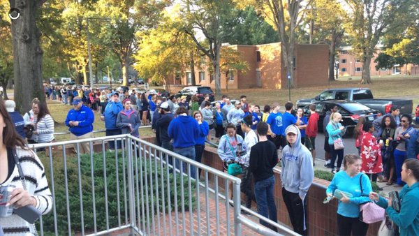 2015 student ticket line for the Mississippi game. we need this again. student attendance has been a bit lacking so far this year. we can do better.