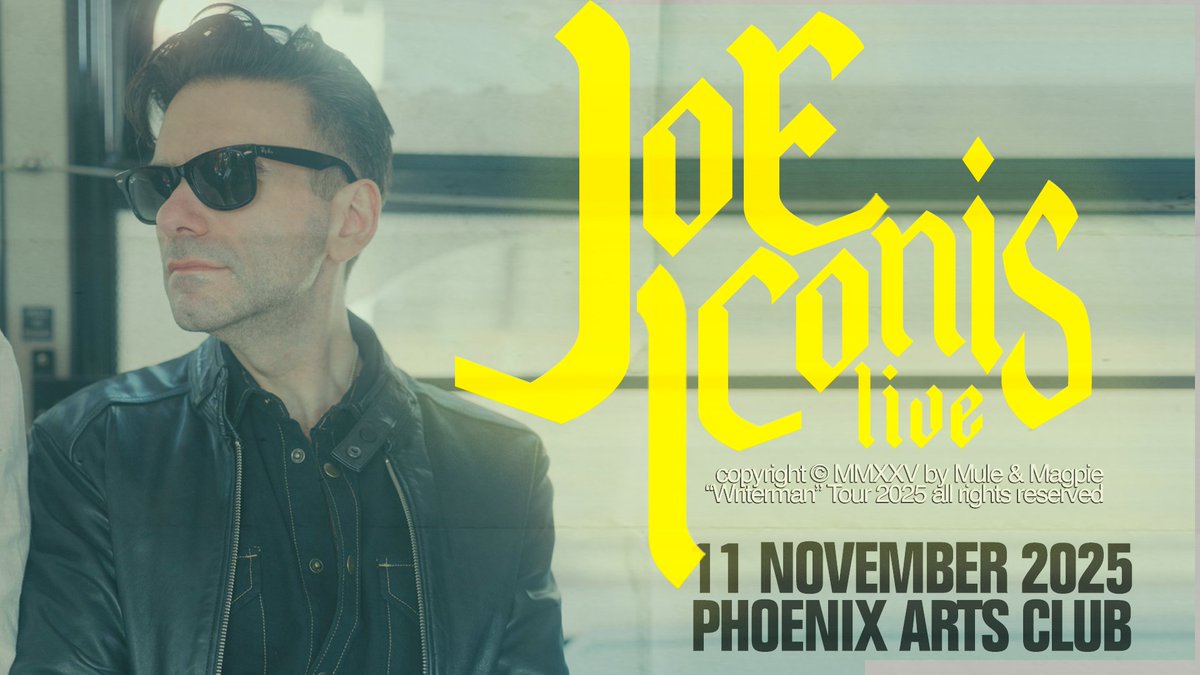 Joe Iconis (@mrjoeiconis) on Twitter photo JOE ICONIS LIVE in London
TUESDAY 11 NOVEMBER at <a href="/phoenixartsclub/">Phoenix Arts Club</a>
🥃
phoenixartsclub.com/book/?instance… JOE ICONIS LIVE in London
TUESDAY 11 NOVEMBER at <a href="/phoenixartsclub/">Phoenix Arts Club</a>
🥃
phoenixartsclub.com/book/?instance…