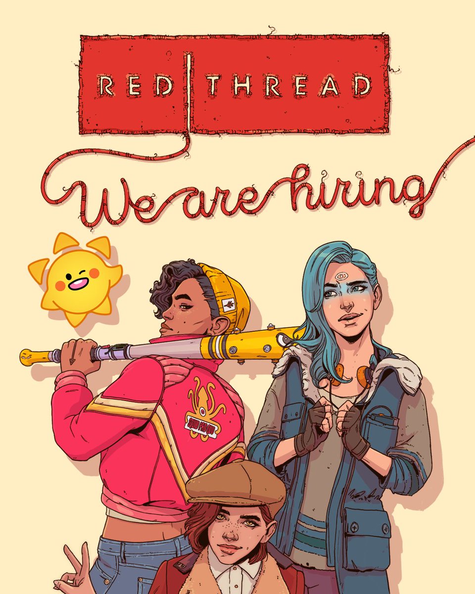 RedThreadGames's tweet image. We're looking for a Community and content coordinator! ✨
If you love creating content and engaging with players in meaningful ways, we’d love to hear from you.
👉redthreadgames.com/community-and-…