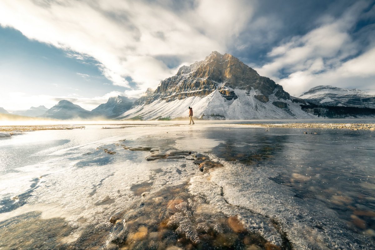 vincentschnabl's tweet photo. Good morning ☀️ same mountain, different perspectives https://t.co/Ell9WdKFAG