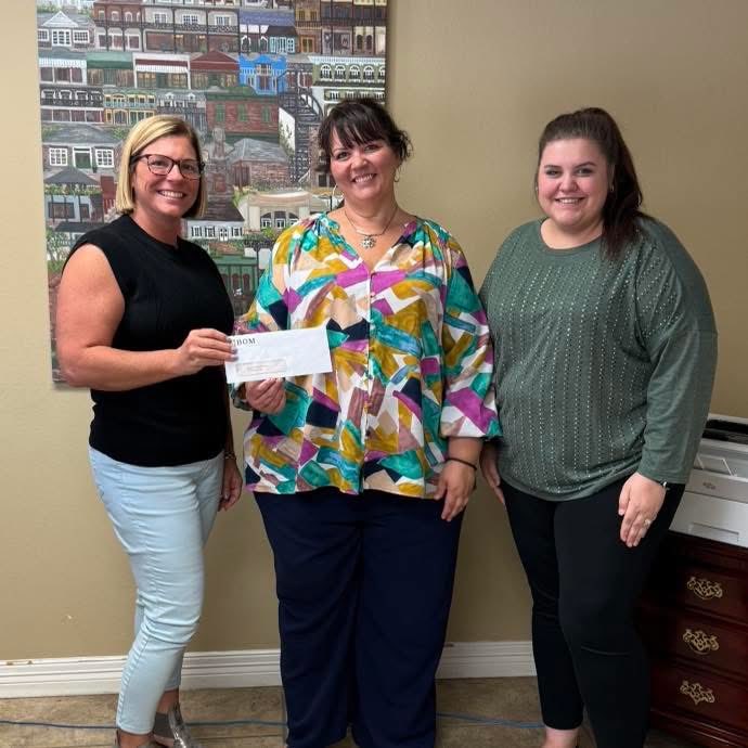 BOMFS was proud to sponsor the Natchitoches Parish School Board’s 2025 Back to School Expo!

Pictured with BOMFS’ Elizabeth Greely and Alana Abels is NPSB’s Jennifer Ingram.