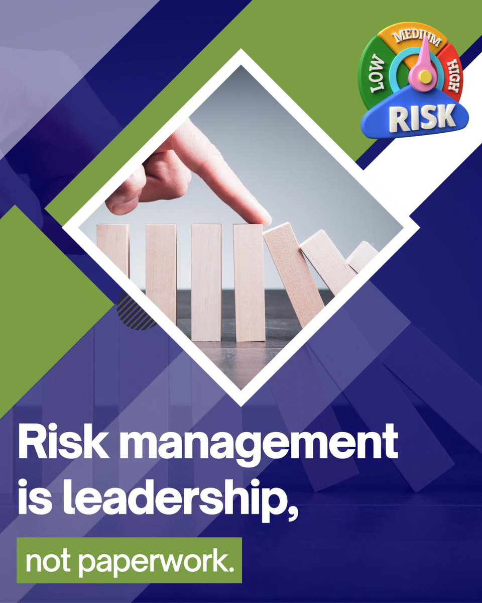 oirkha's tweet photo. It’s foresight, clarity, and the confidence to navigate uncertainty.

Strong leaders don’t react — they prepare and adapt.
Managing risk isn’t about avoiding failure — it’s about enabling progress.
.
.
How do you approach risk in leadership? 👇
.
.
#RiskManagement #Leadership https://t.co/hHZIcy73ZJ