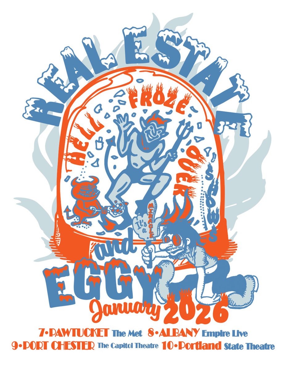 Real Estate, band tweet media