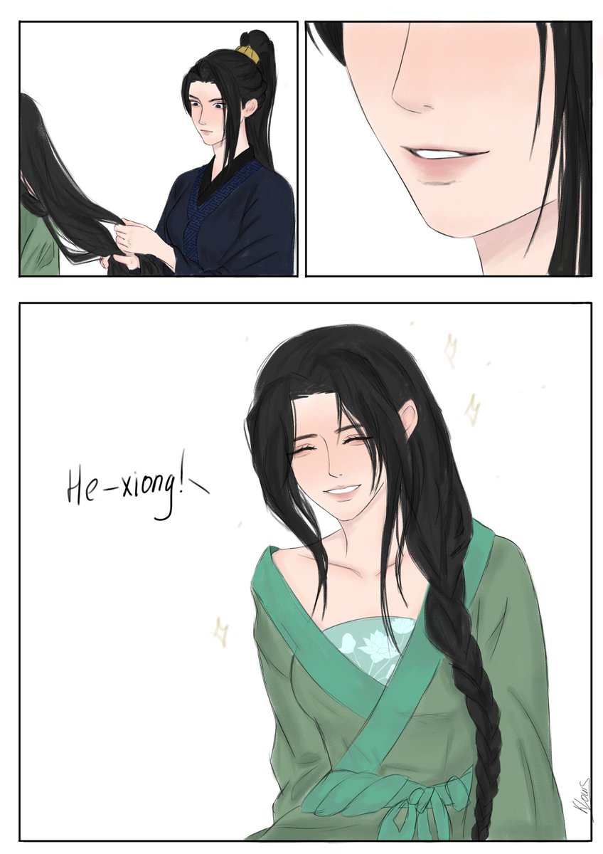 Kloui_s's tweet photo. I live in a universe where beafleaf are happy 🙂
#TGCF #beafleaf #shiqingxuan #hexuan https://t.co/aQ3VEELtle