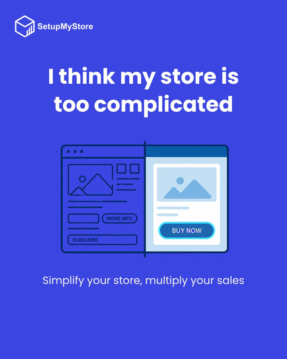 CEO_SMS_Waleed's tweet image. 🧠 If your store feels cluttered, your customers feel confused — and confusion kills sales.
We simplify your design, fix your navigation, and rebuild your funnel so every click leads to a conversion.
#SetupMyStore #EcommerceOptimization #ConversionRateOptimization