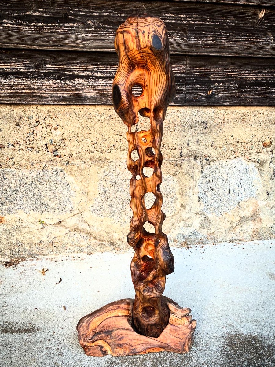 BotchyBotchy's tweet image. 滑川市美術展で展示中
#滑川市美術展　#木彫刻　#富山県