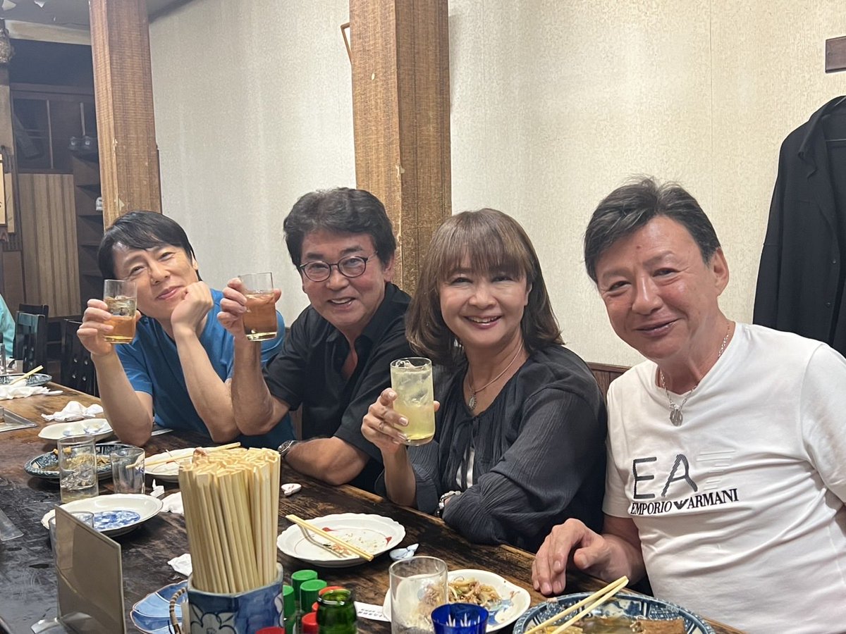 歴史のあるお店で…めっちゃ美味しかった😊 江木さんおりもさん!! ご馳走様でした^o^m(__)m
#江木俊夫
#おりも政夫
#リリーズ
#夢グループ
#夢コンサート