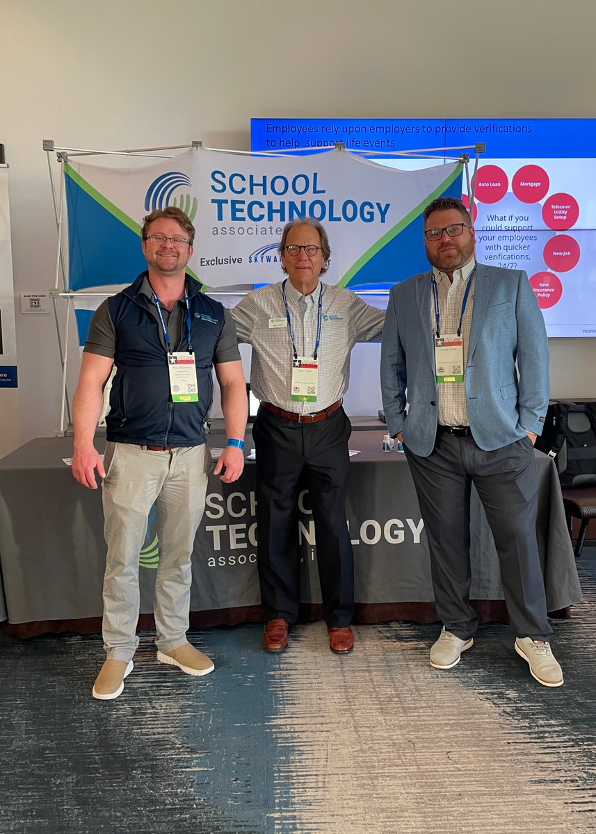 If you haven't already, make sure to stop by our booth at the <a href="/TSUGTX/">TEXAS SKYWARD USER GROUP</a>  <a href="/Skyward_Inc/">Skyward</a> User Group! ✨

➡️ Sign up for our giveaways and learn about the latest and greatest integrated solutions to streamline your Skyward workflow. 🌟