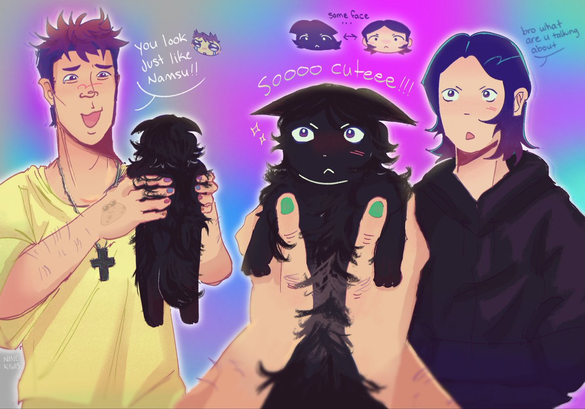 #DomesticThangyuWeek 
day 2 : pets 😸 #thangyu