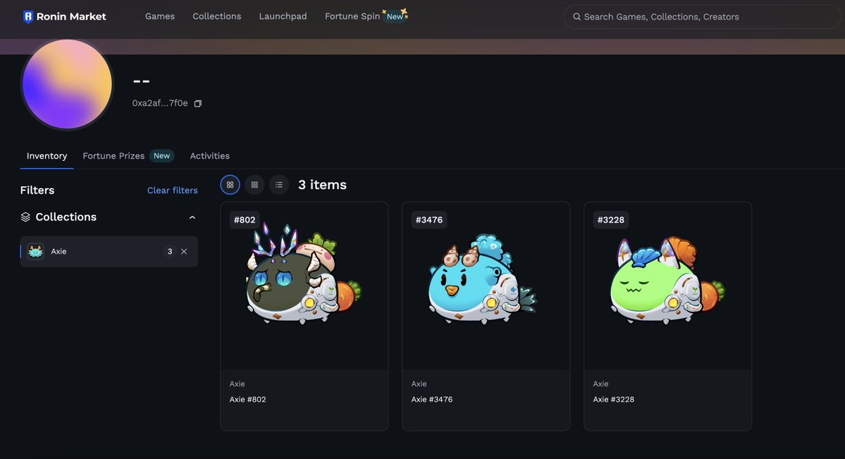 Gaming Daily (@gamingdailyx) on Twitter photo NEW 📊: Mystic Axie Sells for $8,693 (21,300 $RON)!
Acquired by <a href="/RonkeOnRon/">Ronin Monke</a> for the <a href="/RiceFarmerRonke/">Ronke Rice Farmers</a> reward pool (Farm $Rice, cook Sushi, earn rewards).
All three Mystic Axies will go to winners at the end of the epoch. 🎮 NEW 📊: Mystic Axie Sells for $8,693 (21,300 $RON)!
Acquired by <a href="/RonkeOnRon/">Ronin Monke</a> for the <a href="/RiceFarmerRonke/">Ronke Rice Farmers</a> reward pool (Farm $Rice, cook Sushi, earn rewards).
All three Mystic Axies will go to winners at the end of the epoch. 🎮