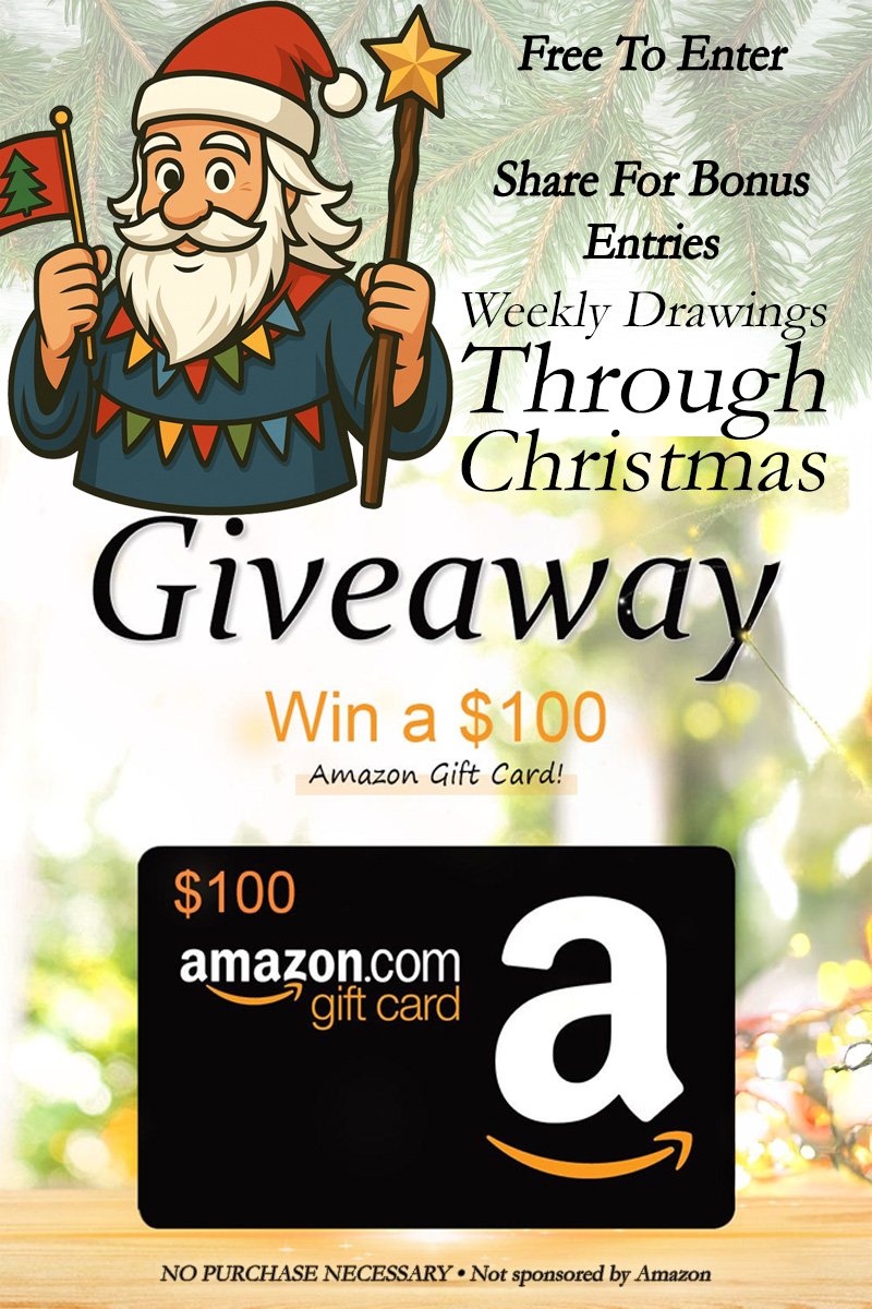 🎄 12 Weeks ’til Christmas Giveaway!
Win $100 every Friday by simply logging in.  Spread the word about GPTtheWorld.com for extra entries by;
✅ Refering friends
✅ Posting on socials
More entries = more chances to win!
#GPTtheWorld #Giveaway #Win100