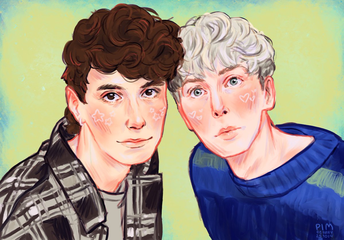 🖤🩶🤍PHAN💚🩵💙

#phanart