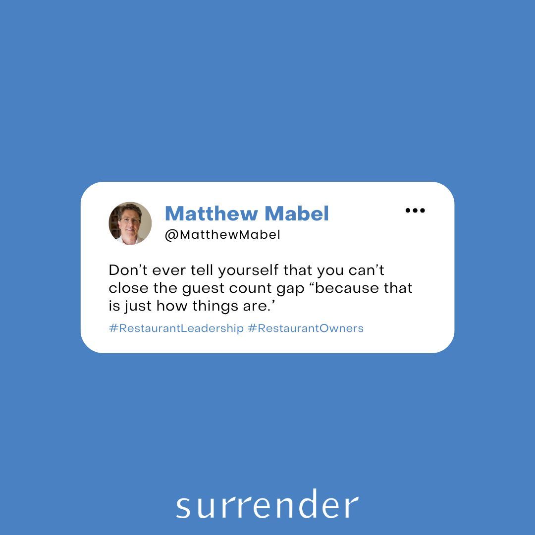 The gap between where you are and your ideal guest count isn’t fixed, it’s a challenge waiting to be solved. Action, strategy, and persistence are what close that gap. Start taking control today and see real results.

📖 buff.ly/AHocf02 

#RestaurantGrowth