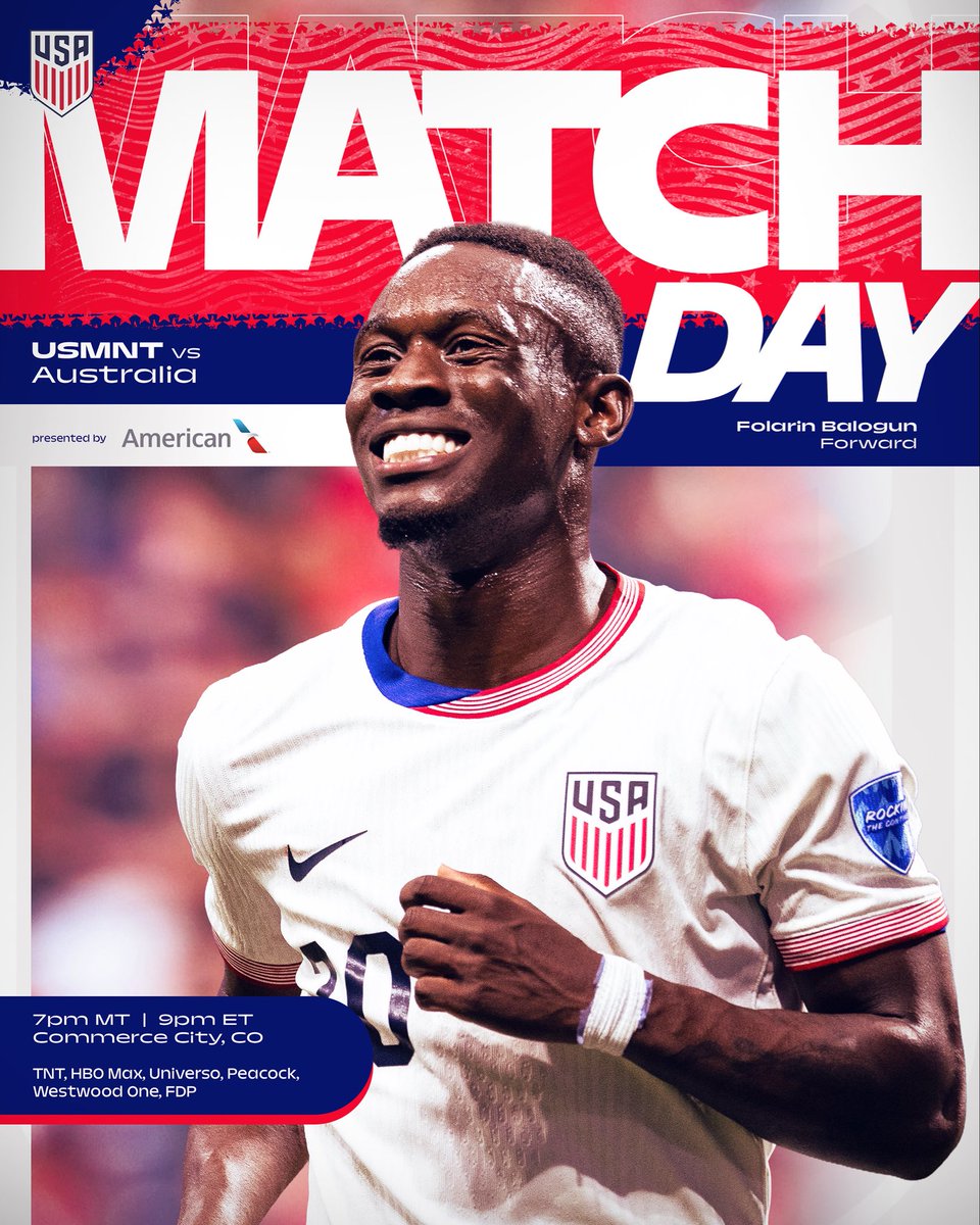 MILE HIGH MATCHDAY! 🙌

#USMNT x <a href="/AmericanAir/">americanair</a>
