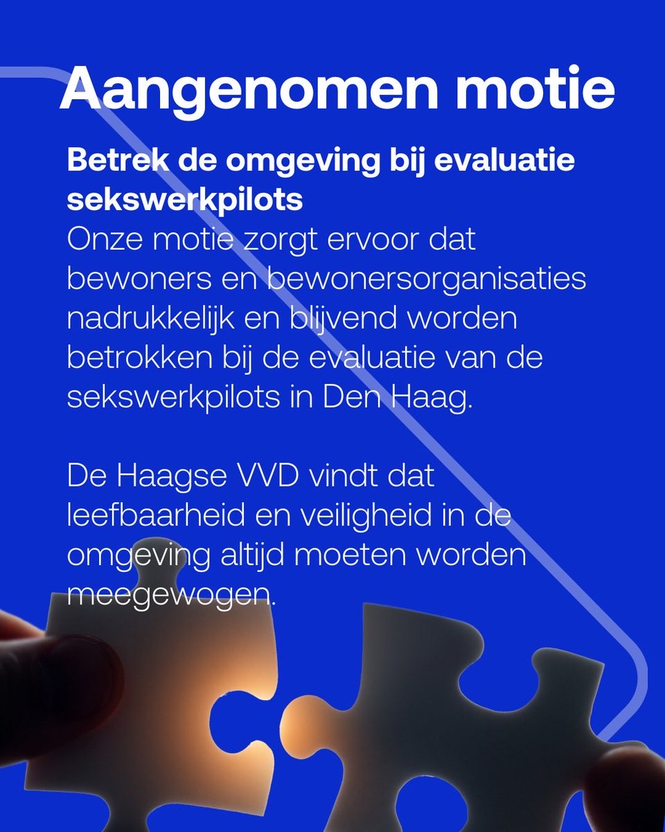Bij de gemeenteraad zijn meerdere moties van ons aangenomen, waaronder:
👉 Onderzoek uitsterfbeleid Doubletstraat
👉 Betrek de omgeving bij evaluatie sekswerkpilots