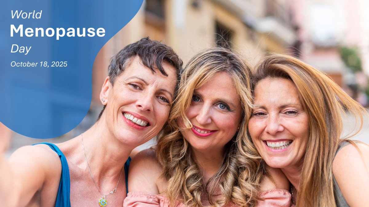 October 18 is World Menopause Day. Menopause is a natural part of life, but it’s still surrounded by silence and stigma. Your Primary Care Network can help you understand symptoms and explore treatment options. Learn more:
albertafindadoctor.ca/news/menopause…