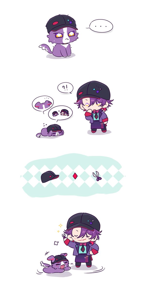 🧢
#わんにゃくしょん