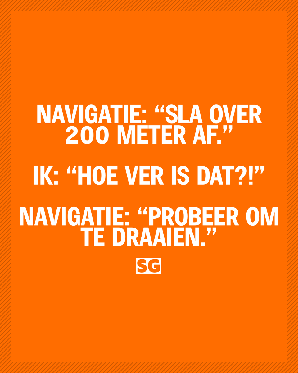 Slechte_grappen's tweet image. 😤

#navigatie #autorijden #fails #humor #relatable #grappen #sgxl #roadtrip #lachjegek