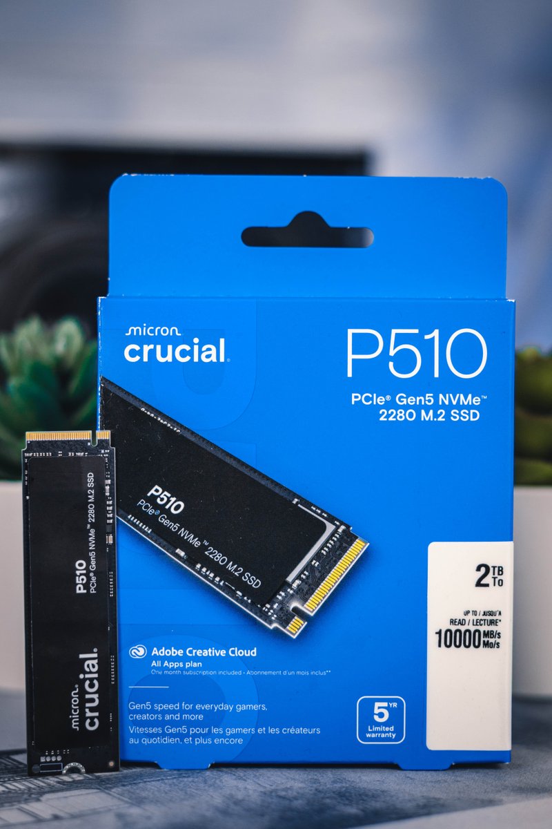 CrucialMemory's tweet image. No lag. No delays. Just pure speed. Want to boost your FPS and load times?
Drop a 🔥 if your rig needs a P510 Gen5 SSD.
📸: Billystechzone on IG