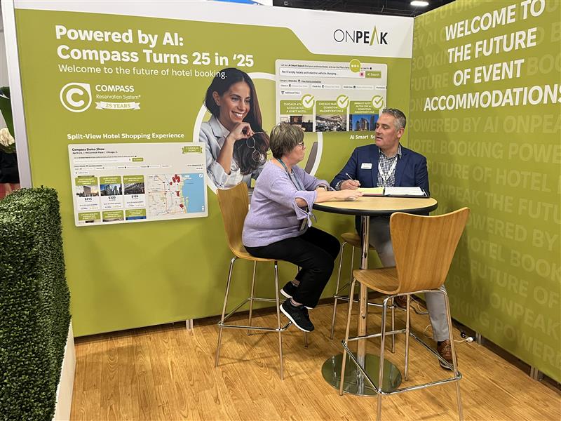 onPeak's tweet image. What an amazing week at #IMEX25! 🙌
We loved connecting with clients, partners, and industry professionals.  Introducing AI Smart Search, our latest event housing innovation, was a highlight for sure! 

#eventprofs #EventTech #AISmartSearch #HotelAccommodations #alwaysonPeak