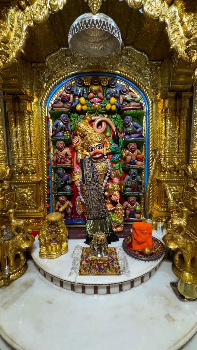 kashtbhanjandev's tweet image. Shayan Darshan : 14-10-2025
Hello Devotees
Jai Shri swaminarayan
Shri kashtbhanjandev hanumanji Maharaj Salangpur dham.
salangpurhanumanji.org
#Salangpur #shayan #Darshan