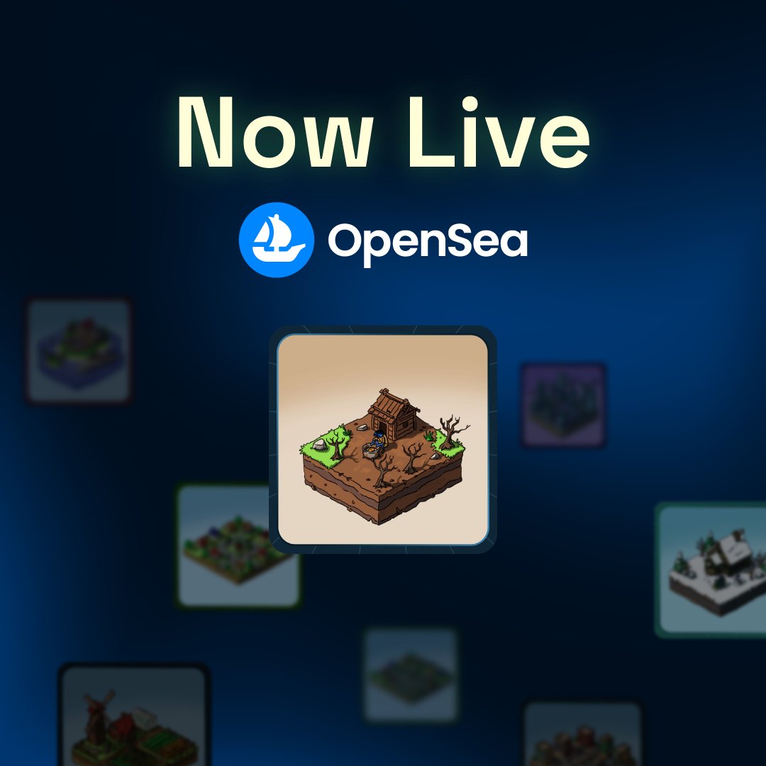 NovaLand_nft's tweet image. NovaLand is NOW LIVE on @opensea! 🌐

Whitelist minters, your time has come.

You’ve got 48 hours to claim your FREE plot of land!

opensea.io/collection/nov…