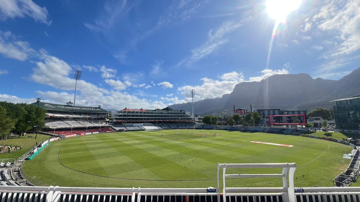 AyandaFelemZA's tweet image. Day 1 of #4DaySeries at WSB Newlands. 

@WP_Blitz vs @NW_Cricket