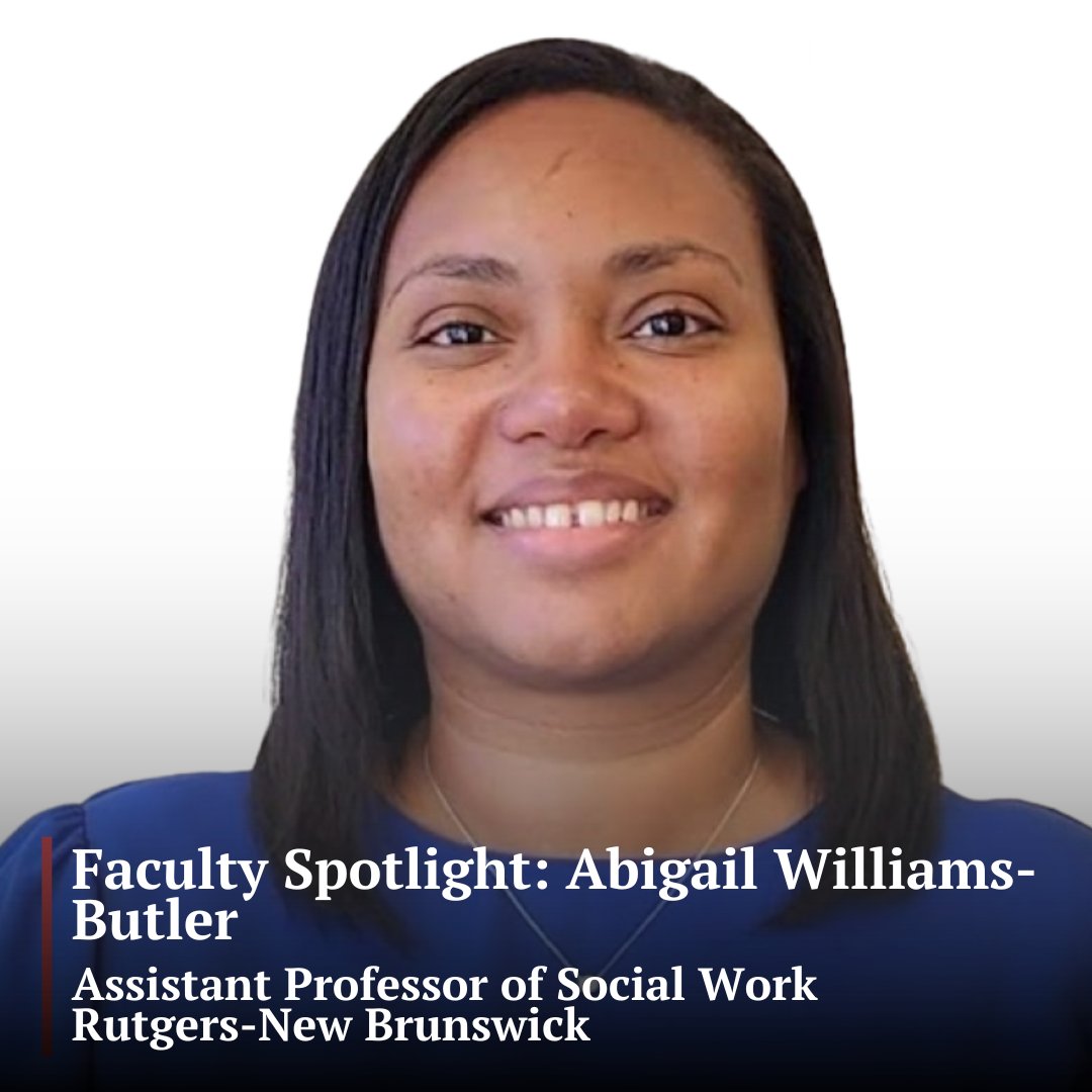 Our faculty researcher in the #spotlight this month is Abigail Williams-Butler, Assistant Professor of Social Work at <a href="/RutgersSSW/">Rutgers University School of Social Work</a>.  Last year, she was awarded a grant from <a href="/AHRQ/">AHRQ</a> her project which aims to uncover influences on the well-being of black youth in foster care.