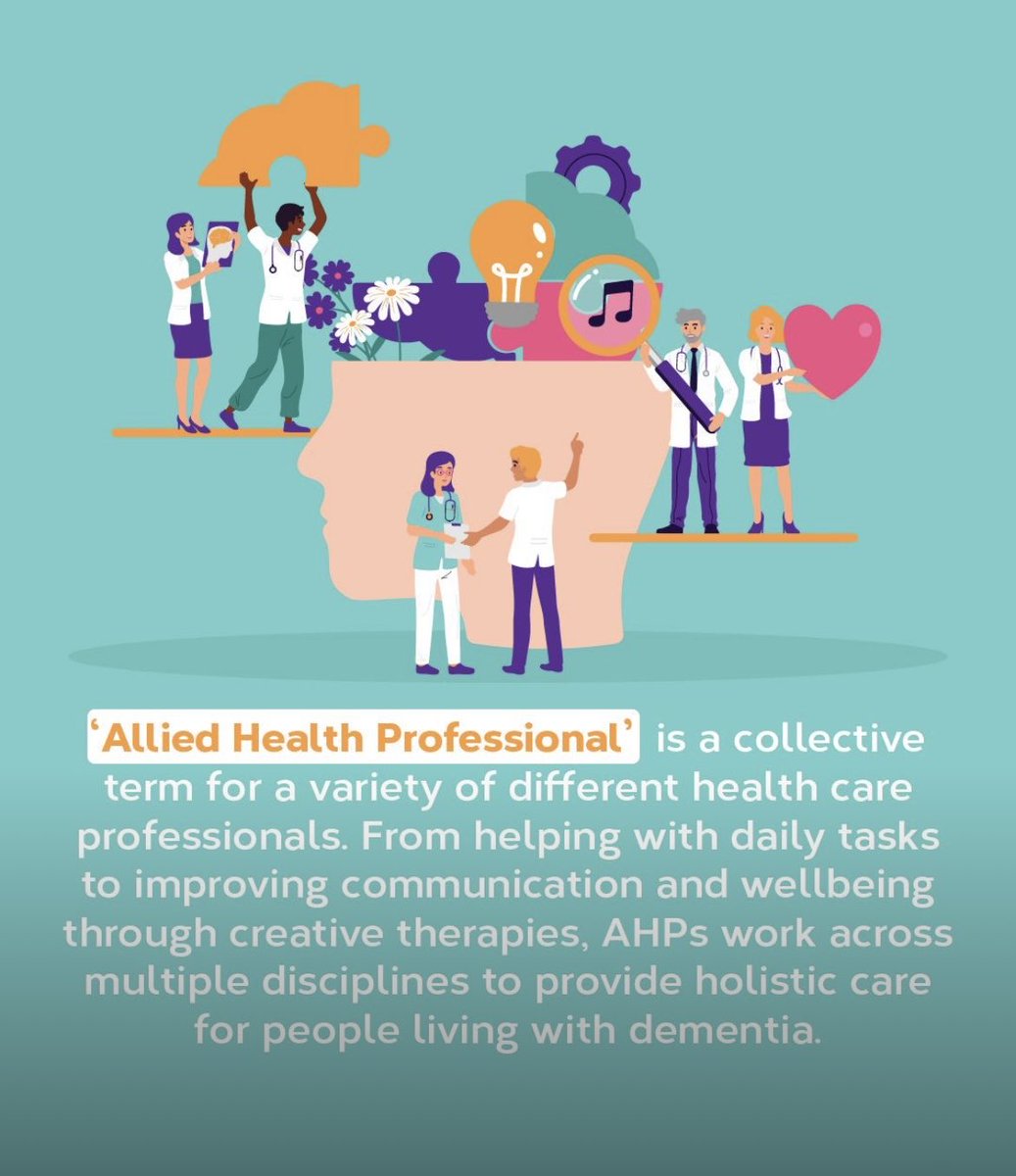 Prof Elaine Hunter (@elaineahpmh) on Twitter photo #AHPsDay #AHPsDayScot Allied Health Professionals Day, a day dedicated to recognising the importance of AHPs. AHPs play a significant role in improving the quality of life for people living with dementia. For more information  alzscot.org/ahpresources & cpcs.online #AHPsDay #AHPsDayScot Allied Health Professionals Day, a day dedicated to recognising the importance of AHPs. AHPs play a significant role in improving the quality of life for people living with dementia. For more information  alzscot.org/ahpresources & cpcs.online