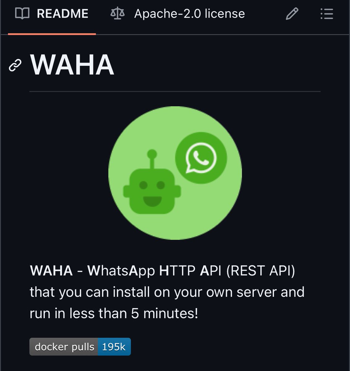 GithubProjects's tweet image. A Self-Hosted WhatsApp REST API for Developers