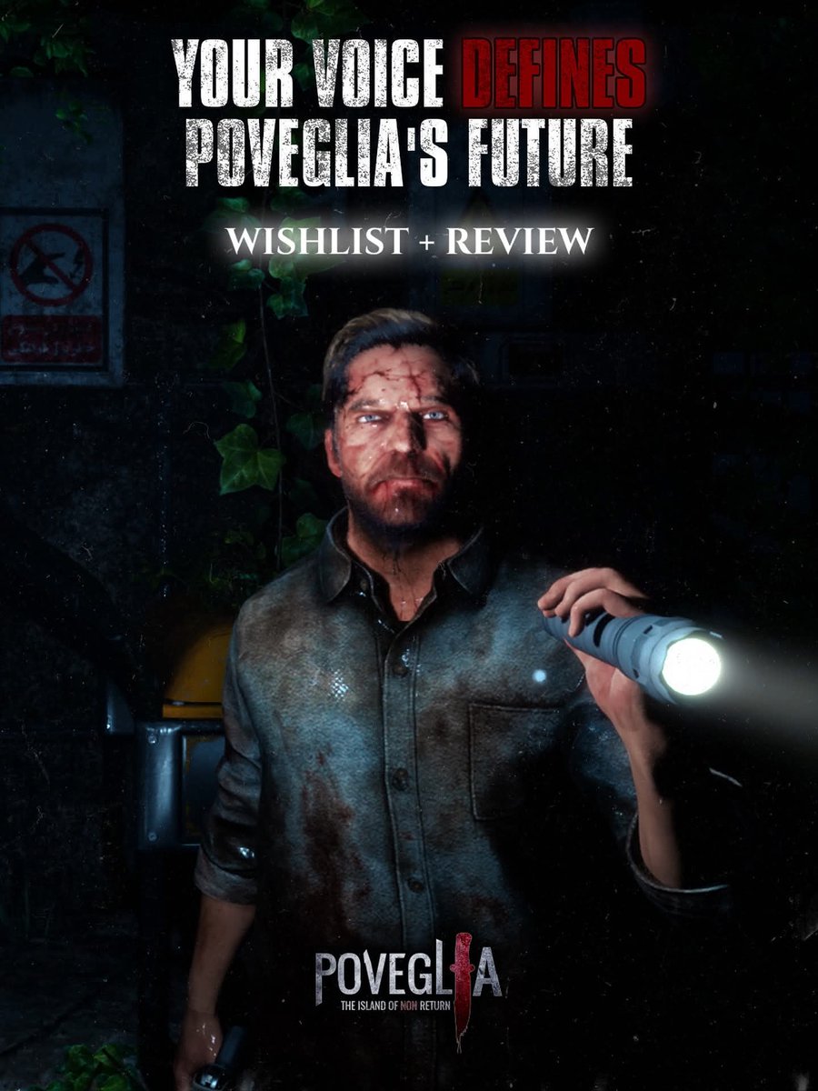 🎮 Did you play the demo? We want to hear from you.
Your review can make a real difference.

Every comment, every ⭐ helps us improve and take Poveglia: The Island of No Return to the next level.

🔥 If you enjoyed the experience, leave us a positive review on Steam.