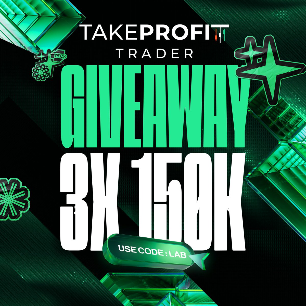Propfirm Compare (@findyourprop) on Twitter photo We're giving away 3x 150K <a href="/TakeProfitLLC/">TakeProfitTrader</a> Accounts
What you have to do:
1. Retweet This Tweet
2. Leave a Reply
3. Follow <a href="/FindYourProp/">Propfirm Compare</a> We're giving away 3x 150K <a href="/TakeProfitLLC/">TakeProfitTrader</a> Accounts
What you have to do:
1. Retweet This Tweet
2. Leave a Reply
3. Follow <a href="/FindYourProp/">Propfirm Compare</a>