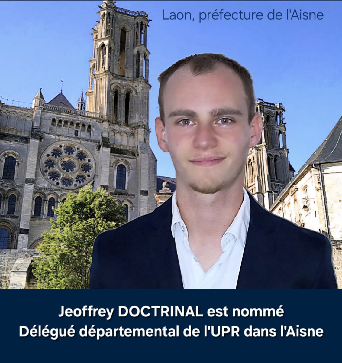 🇫🇷 𝗝𝗘𝗢𝗙𝗙𝗥𝗘𝗬 𝗗𝗢𝗖𝗧𝗥𝗜𝗡𝗔𝗟 𝗘𝗦𝗧 𝗡𝗢𝗠𝗠𝗘
𝗗𝗘𝗟𝗘𝗚𝗨𝗘 𝗗𝗘𝗣𝗔𝗥𝗧𝗘𝗠𝗘𝗡𝗧𝗔𝗟 𝗗𝗘 𝗟'𝗨𝗣𝗥
𝗗𝗔𝗡𝗦 𝗟'𝗔𝗜𝗦𝗡𝗘 (𝟬𝟮)
----------
Dans le cadre du renforcement constant du maillage territorial de l'UPR, le Bureau Politique a procédé à la nomination de 5
