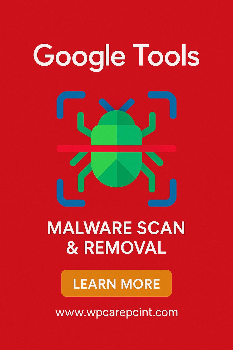 WPCarePoint's tweet image. Protect your website from hidden threats and ensure maximum security

visit here:
wpcarepoint.com/service/wordpr…

#MalwareRemoval #WebsiteSecurity #CyberProtection #WebsiteMaintenance #MalwareScan