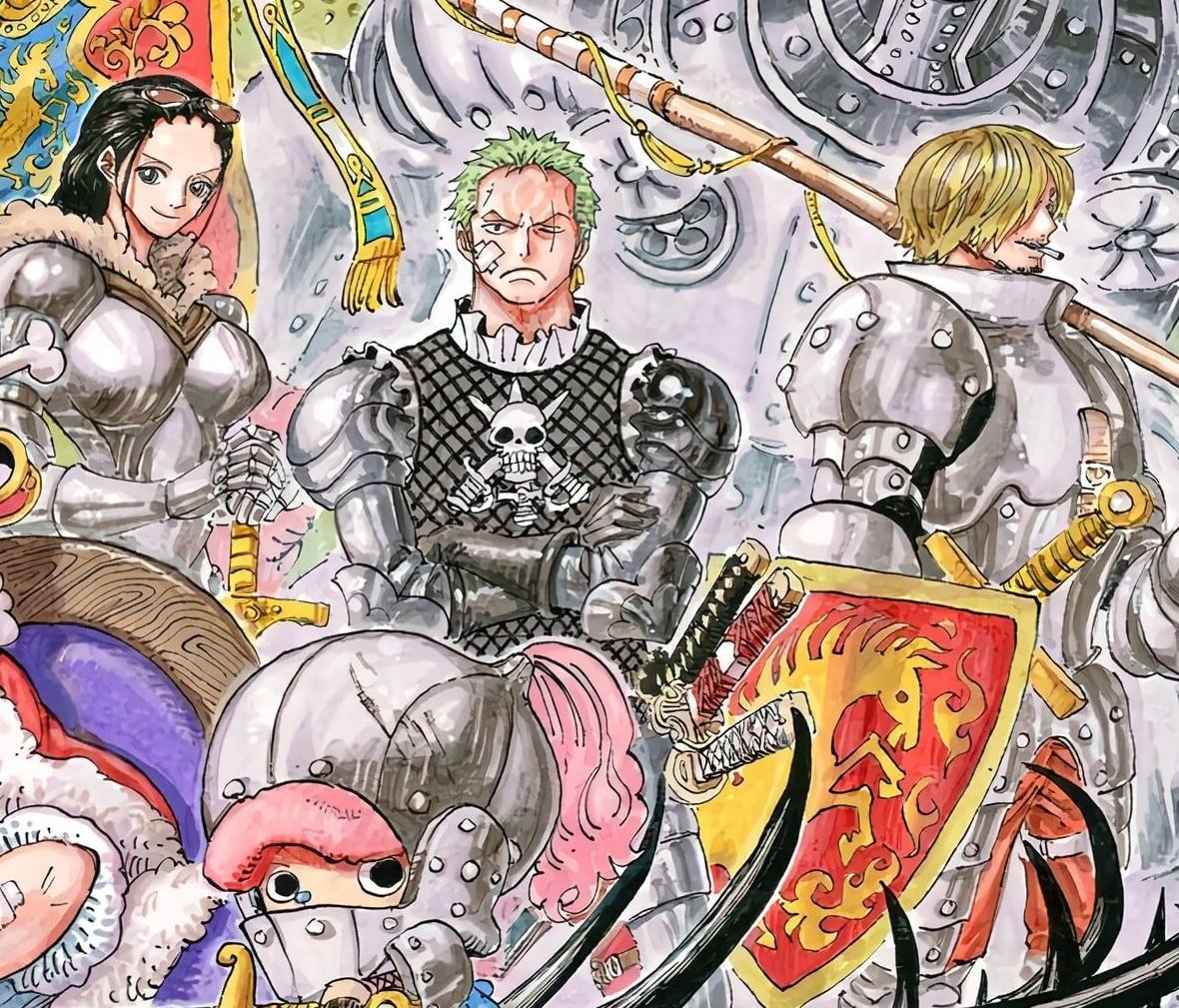 hisashimitsuis's tweet image. Robin being taller than zoro and sanji is so important to me