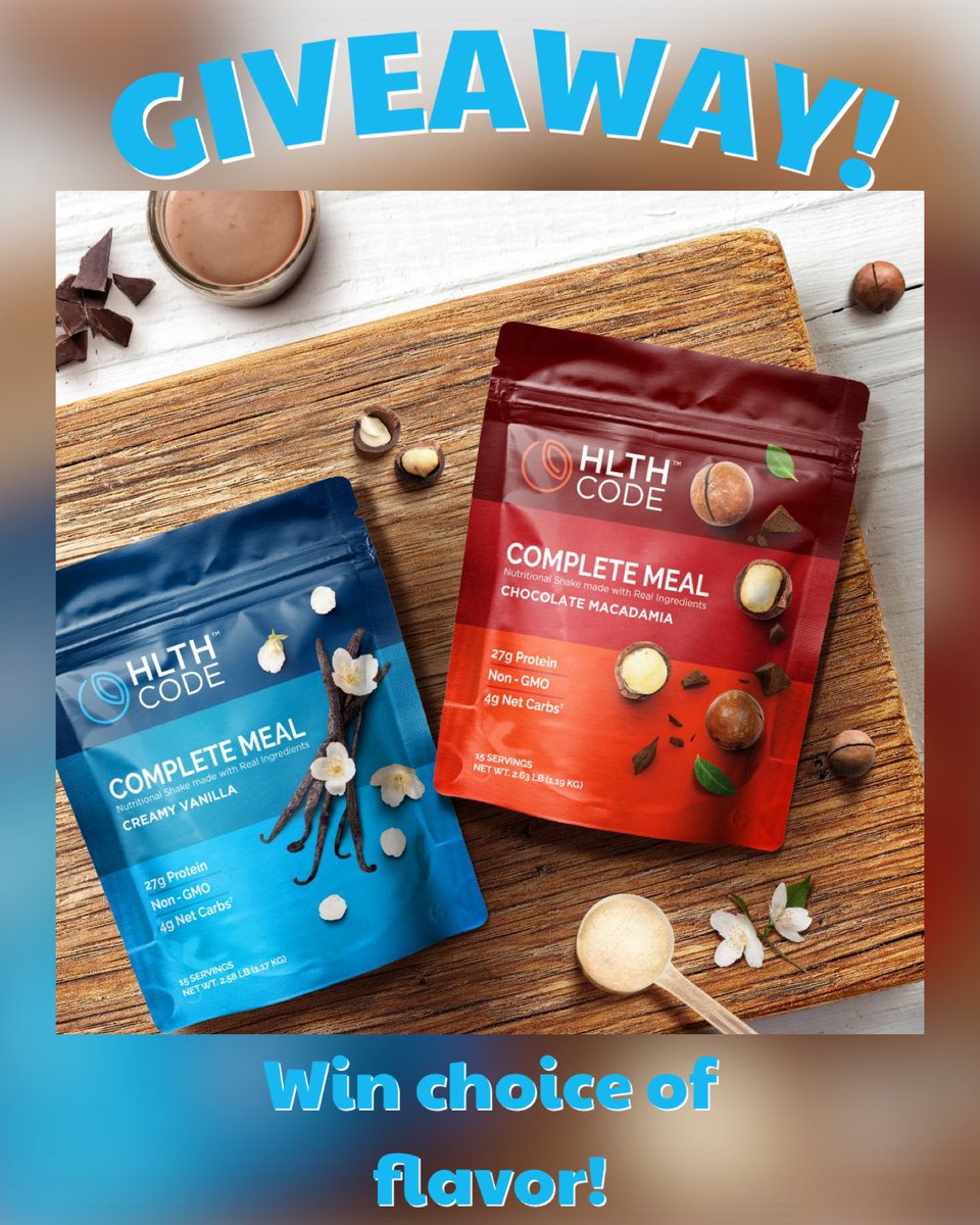 chattypattysplc's tweet image. Chatty Patty's Place: Recipes and Giveaway: HLTH Code Quick Nutrition fo... chattypattysplace.com/2025/10/recipe… @gethlth #hlthcode