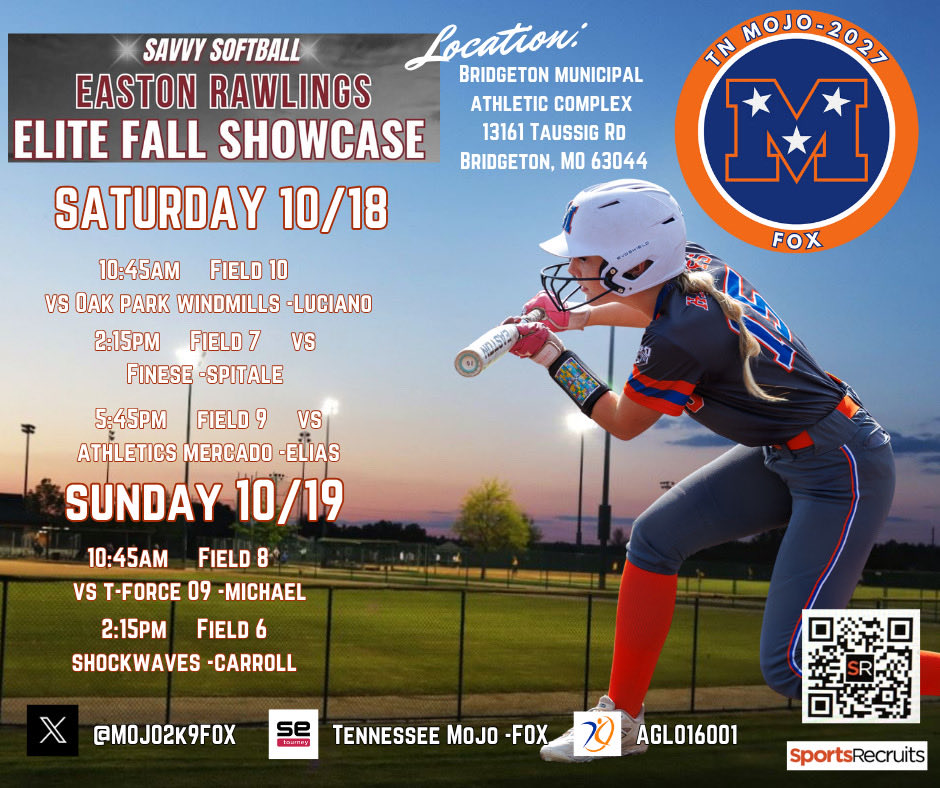 Can’t wait to get back out with me team this upcoming weekend in St. Louis! <a href="/MOJO2K9FOX/">TN Mojo 2027 Fox</a> <a href="/AshlandUSball/">Ashland University Softball</a> <a href="/GyreneSoftball/">Ave Maria University Softball</a> <a href="/CUJacketsSB/">Cedarville Softball</a>